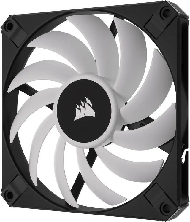 Alt view image 9 of 12 - CORSAIR AF SLIM Series, AF120 RGB SLIM, 120mmx15mm Fluid Dynamic RGB Fan, Dual Pack with Lighting Node CORE