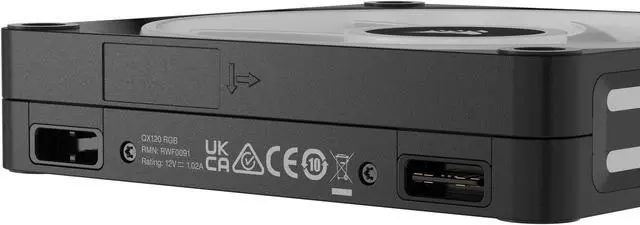 Alt view image 9 of 14 - CORSAIR QX RGB Series, iCUE LINK QX120 RGB, 120mm Magnetic Dome RGB Fan, Expansion  Kit