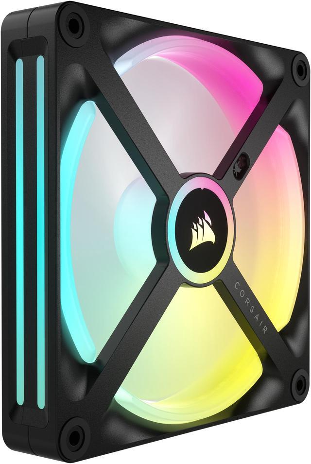 Alt view image 7 of 15 - CORSAIR QX RGB Series, iCUE LINK QX140 RGB, 140mm Magnetic Dome RGB Fan, Expansion  Kit