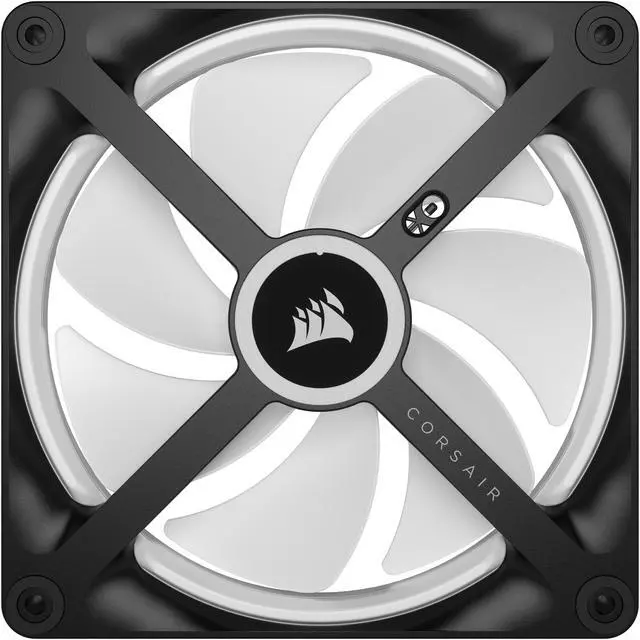 Alt view image 4 of 17 - CORSAIR QX RGB Series, iCUE LINK QX140 RGB, 140mm Magnetic Dome RGB Fan, Starter Kit