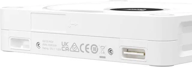 Alt view image 12 of 20 - CORSAIR QX RGB Series, iCUE LINK QX120 RGB WHITE, 120mm Magnetic Dome RGB Fan, Starter  Kit