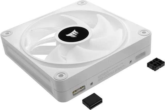 Alt view image 17 of 20 - CORSAIR QX RGB Series, iCUE LINK QX120 RGB WHITE, 120mm Magnetic Dome RGB Fan, Starter  Kit