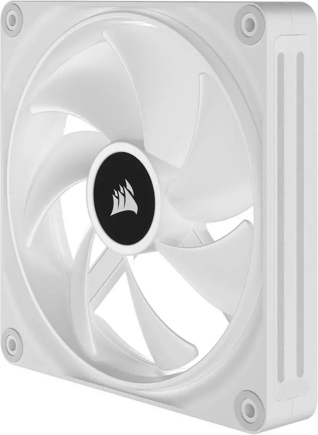 Alt view image 10 of 17 - CORSAIR QX RGB Series, iCUE LINK QX140 RGB WHITE, 140mm Magnetic Dome RGB Fan, Starter Kit
