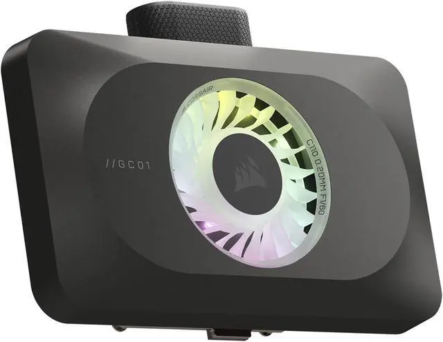 Alt view image 4 of 9 - CORSAIR iCUE LINK XG3 RGB Hybrid GPU Water Block - Hybrid Custom Cooling - Near-Universal Compatibility - 18 Addressable RGB LEDs - iCUE LINK connectivity - Fits AMD RX 7900 XT(X)