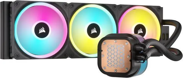 CORSAIR iCUE LINK H150i LCD Liquid CPU Cooler - QX120 RGB