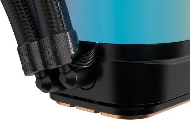 Alt view image 9 of 18 - CORSAIR iCUE LINK H150i LCD Liquid CPU Cooler - QX120 RGB Fans - 360mm Radiator - Fits Intel LGA 1851/1700, AMD AM5 - iCUE LINK System Hub Included