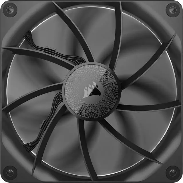 Alt view image 5 of 10 - CORSAIR iCUE Link RX140 140mm PWM Fans with iCUE Link System Hub - Magnetic Dome Bearing - Dual Pack - Black
