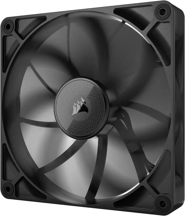 Alt view image 8 of 10 - CORSAIR iCUE Link RX140 140mm PWM Fans with iCUE Link System Hub - Magnetic Dome Bearing - Dual Pack - Black