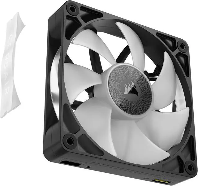 Alt view image 16 of 17 - CORSAIR iCUE Link RX120 RGB 120mm PWM Fan - Magnetic Dome Bearing - Single Fan - Black