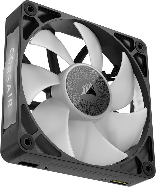 Alt view image 17 of 17 - CORSAIR iCUE Link RX120 RGB 120mm PWM Fan - Magnetic Dome Bearing - Single Fan - Black
