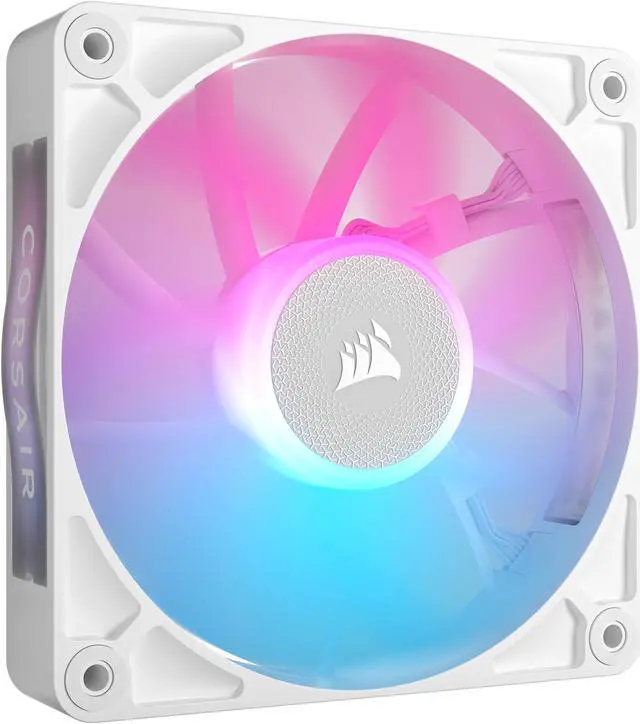 Alt view image 2 of 17 - CORSAIR iCUE Link RX120 RGB 120mm PWM Fan - Magnetic Dome Bearing - Single Fan - White