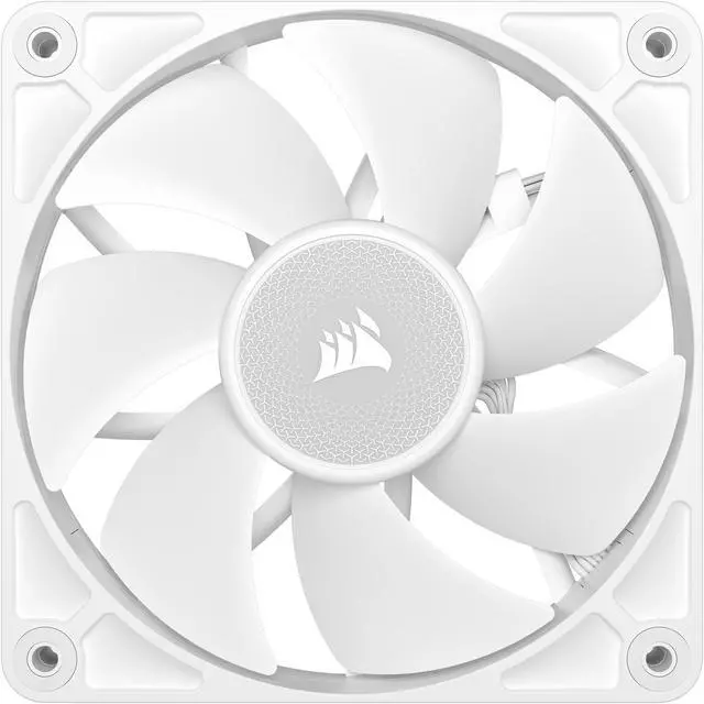 Alt view image 8 of 17 - CORSAIR iCUE Link RX120 RGB 120mm PWM Fan - Magnetic Dome Bearing - Single Fan - White