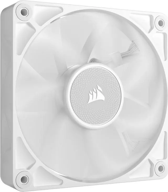 Alt view image 9 of 17 - CORSAIR iCUE Link RX120 RGB 120mm PWM Fan - Magnetic Dome Bearing - Single Fan - White
