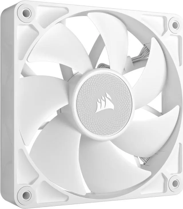 Alt view image 10 of 19 - CORSAIR RX RGB Series, iCUE LINK RX120 RGB White, 120mm Fan, Triple Pack