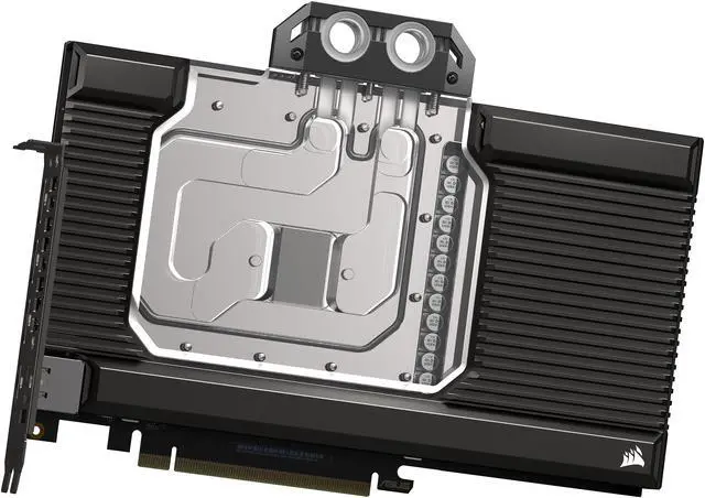 Alt view image 3 of 12 - CORSAIR Hydro X Series iCUE LINK XG7 RGB 4080 STRIX/TUF GPU Water Block - For ASUS® ROG STRIX and TUF Gaming GeForce RTX™ 4080 - Nickel-Plated Copper GPU Water Block with Included Backplate