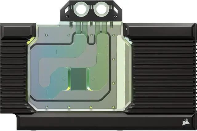 Alt view image 8 of 12 - CORSAIR Hydro X Series iCUE LINK XG7 RGB 4080 STRIX/TUF GPU Water Block - For ASUS® ROG STRIX and TUF Gaming GeForce RTX™ 4080 - Nickel-Plated Copper GPU Water Block with Included Backplate