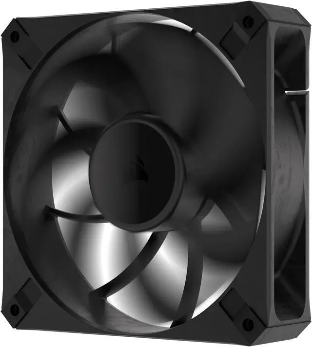 Alt view image 4 of 10 - CORSAIR RS120 MAX 120mm PWM Thick Fans Triple Pack - 30mm Thickness - High Static Pressure - Up to 2,000 RPM - Liquid Crystal Polymer Construction