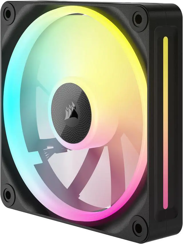 Alt view image 7 of 19 - CORSAIR LX RGB Series, iCUE LINK LX120 RGB, 120mm Fan, Triple Pack