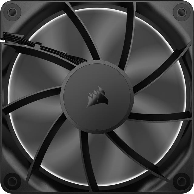 Alt view image 3 of 13 - CORSAIR RS120 PWM 120mm Fans Triple Pack - Simplified Control - Daisy-Chain 4-Pin PWM Connection - Concentrated AirGuide Cooling - Magnetic Dome Bearing