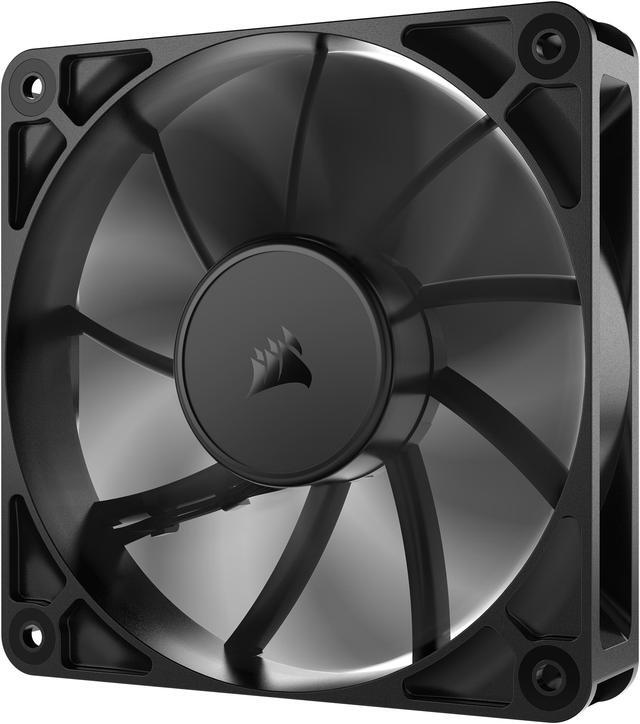 Alt view image 8 of 13 - CORSAIR RS120 PWM 120mm Fans Triple Pack - Simplified Control - Daisy-Chain 4-Pin PWM Connection - Concentrated AirGuide Cooling - Magnetic Dome Bearing