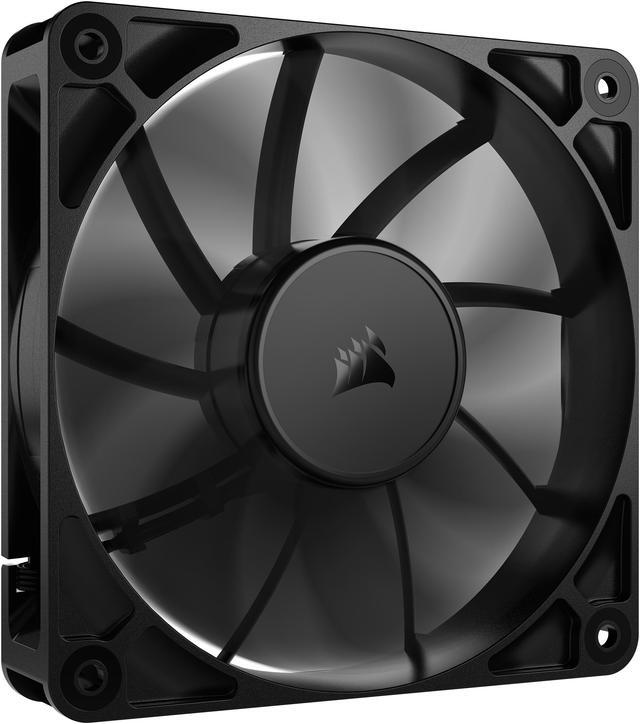 Alt view image 9 of 13 - CORSAIR RS120 PWM 120mm Fans Triple Pack - Simplified Control - Daisy-Chain 4-Pin PWM Connection - Concentrated AirGuide Cooling - Magnetic Dome Bearing
