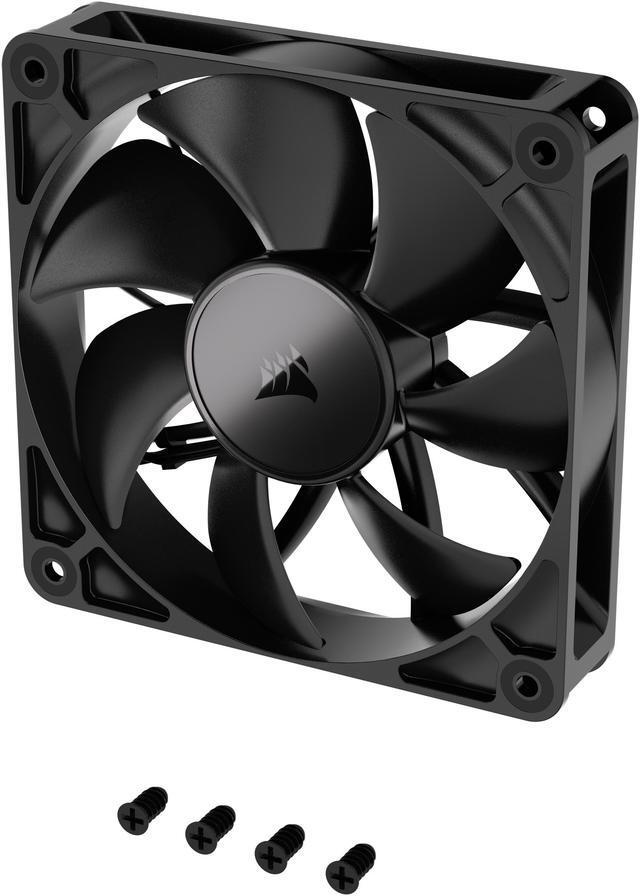 Alt view image 12 of 13 - CORSAIR RS120 PWM 120mm Fans Triple Pack - Simplified Control - Daisy-Chain 4-Pin PWM Connection - Concentrated AirGuide Cooling - Magnetic Dome Bearing