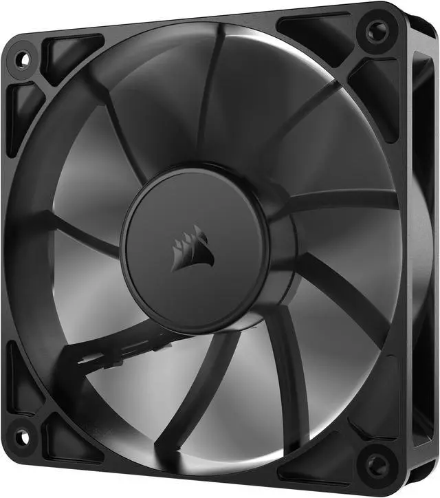 Alt view image 6 of 10 - CORSAIR RS120 PWM 120mm Fan - Simplified Control - Daisy-Chain 4-Pin PWM Connection - Concentrated AirGuide Cooling - Magnetic Dome Bearing