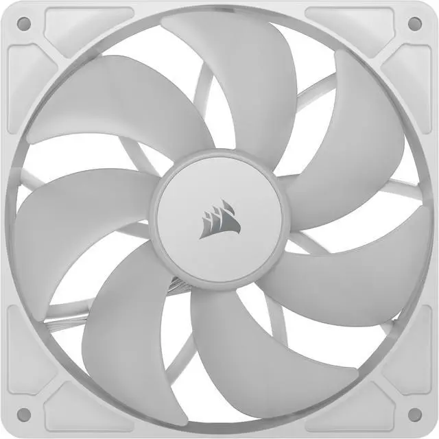 Alt view image 6 of 12 - CORSAIR RS140 ARGB PWM 140mm Fans Dual Pack - White - Simplified Control - Daisy-Chain 4-Pin PWM and +5V ARGB Connections - Concentrated AirGuide Cooling - Magnetic Dome Bearing