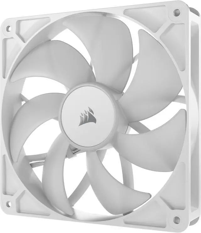 Alt view image 9 of 12 - CORSAIR RS140 ARGB PWM 140mm Fans Dual Pack - White - Simplified Control - Daisy-Chain 4-Pin PWM and +5V ARGB Connections - Concentrated AirGuide Cooling - Magnetic Dome Bearing