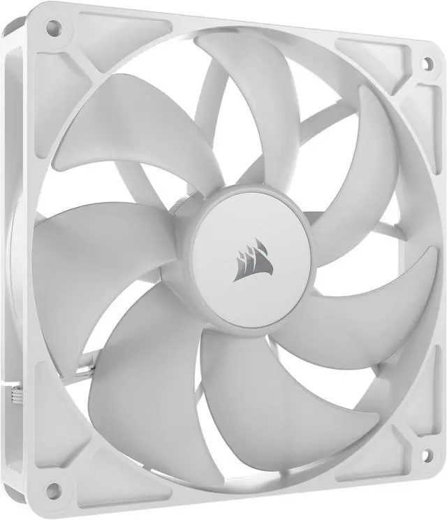 Alt view image 10 of 12 - CORSAIR RS140 ARGB PWM 140mm Fans Dual Pack - White - Simplified Control - Daisy-Chain 4-Pin PWM and +5V ARGB Connections - Concentrated AirGuide Cooling - Magnetic Dome Bearing