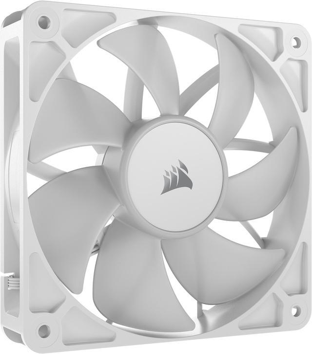 Alt view image 9 of 12 - CORSAIR RS120 ARGB PWM 120mm Fans Triple Pack - White - Simplified Control - Daisy-Chain 4-Pin PWM and +5V ARGB Connections - Concentrated AirGuide Cooling - Magnetic Dome Bearing