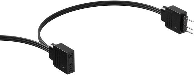 Alt view image 10 of 10 - CORSAIR RS120 ARGB PWM 120mm Fan - Simplified Control - Daisy-Chain 4-Pin PWM and +5V ARGB Connections - Concentrated AirGuide Cooling - Magnetic Dome Bearing