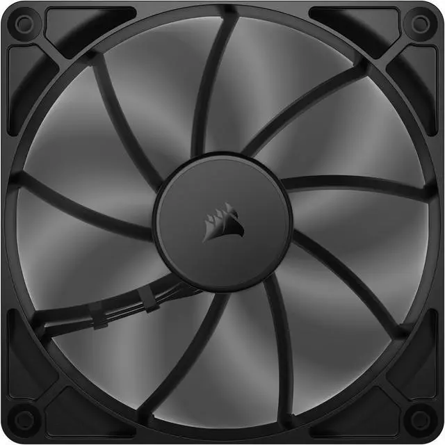 Alt view image 2 of 7 - CORSAIR RS140 PWM 140mm Fan - Simplified Control - Daisy-Chain 4-Pin PWM Connection - Concentrated AirGuide Cooling - Magnetic Dome Bearing