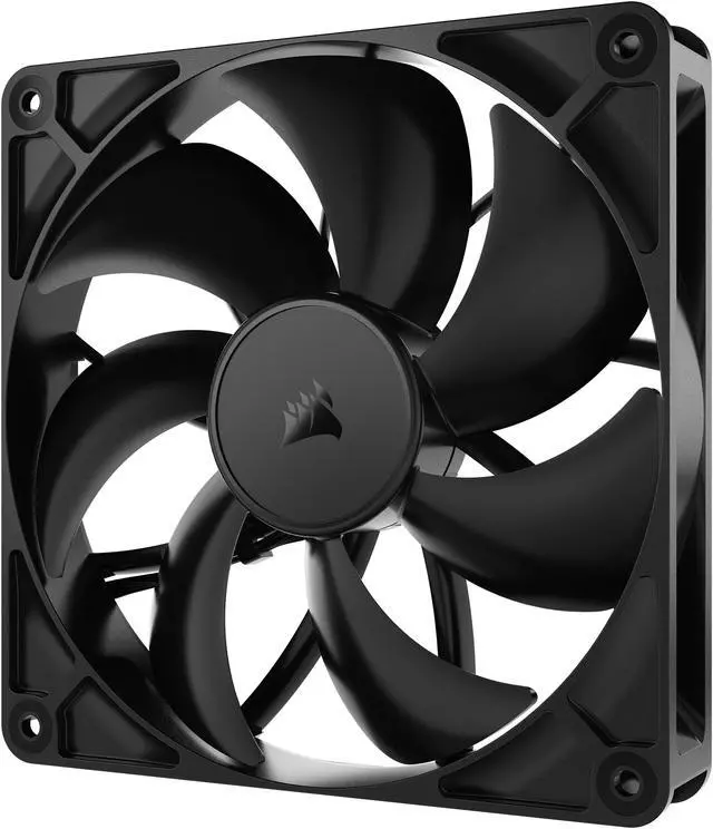 Alt view image 5 of 7 - CORSAIR RS140 PWM 140mm Fan - Simplified Control - Daisy-Chain 4-Pin PWM Connection - Concentrated AirGuide Cooling - Magnetic Dome Bearing