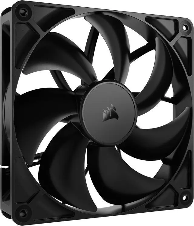 Alt view image 6 of 7 - CORSAIR RS140 PWM 140mm Fan - Simplified Control - Daisy-Chain 4-Pin PWM Connection - Concentrated AirGuide Cooling - Magnetic Dome Bearing