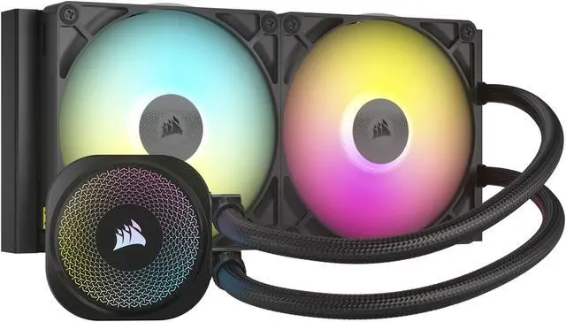 Main image of CORSAIR iCUE LINK TITAN 280 RX RGB Liquid CPU Cooler - RX140 RGB Fans - Fits Intel LGA 1851/1700, AMD AM5/AM4 - iCUE LINK System Hub Included
