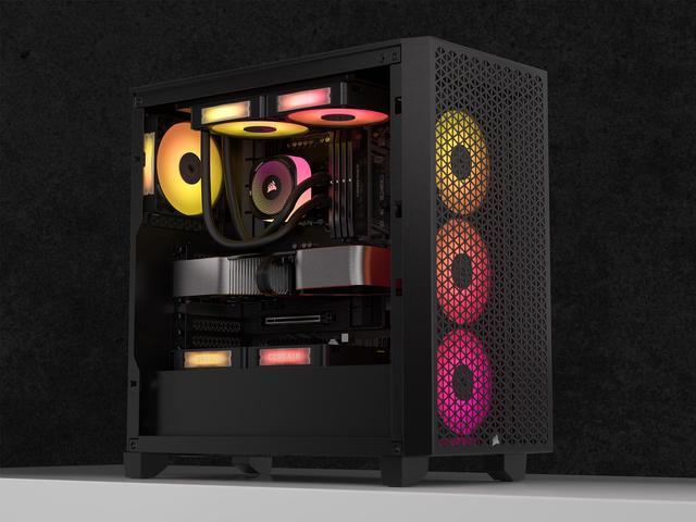 Alt view image 8 of 11 - CORSAIR iCUE LINK TITAN 240 RX RGB Liquid CPU Cooler - RX120 RGB Fans - Fits Intel LGA 1851/1700, AMD AM5/AM4 - iCUE LINK System Hub Included