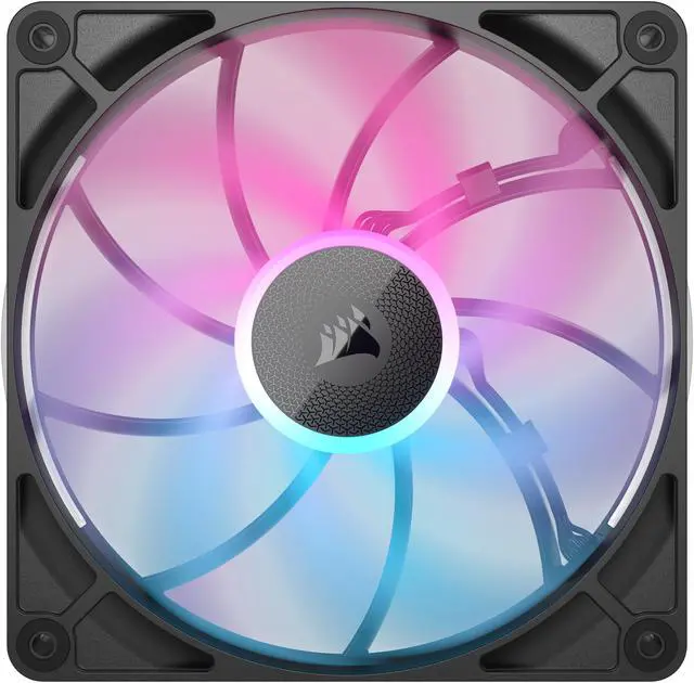 Alt view image 4 of 8 - CORSAIR iCUE LINK RX140 MAX RGB 140mm PWM Thick Fans - Starter Kit – High Static Pressure Fan – Up to 1,600 RPM – 30mm Thickness – iCUE LINK System Hub Included