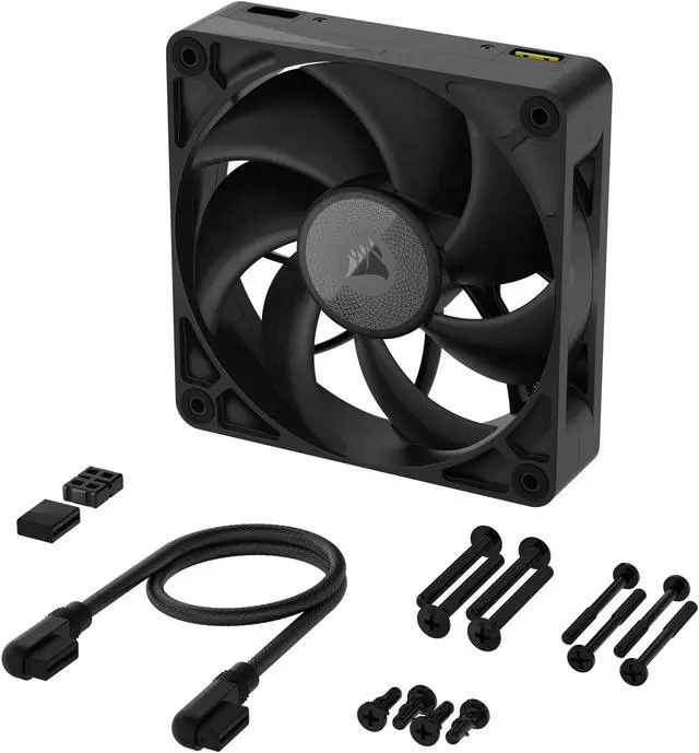 Alt view image 8 of 8 - CORSAIR iCUE LINK RX120 MAX 120mm PWM Thick Fan - Expansion Kit – High Static Pressure  Fan – Up to 2,000 RPM – 30mm Thickness – Liquid Crystal Polymer