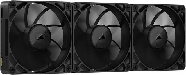 Alt view image 2 of 18 - CORSAIR iCUE LINK RX120 MAX 120mm PWM Thick Fans - Starter Kit – High Static Pressure Fan  – Up to 2,000 RPM – 30mm Thickness – iCUE LINK System Hub Included