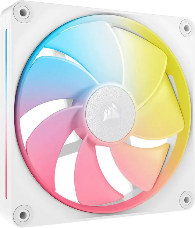 Alt view image 10 of 10 - CORSAIR iCUE LINK LX140-R RGB 140mm PWM Reverse Fans Starter Kit - White - Reverse Fan Blade - Dual Light Loops - Easy iCUE LINK Connectivity - Magnetic Dome Bearing