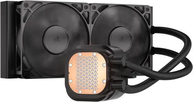 Alt view image 4 of 19 - CORSAIR NAUTILUS 240 RS Liquid CPU Cooler – RS120 Fans – Fits Intel® LGA 1851/1700, AMD® AM5/AM4 – Simple Daisy-Chain - Direct Motherboard Connection