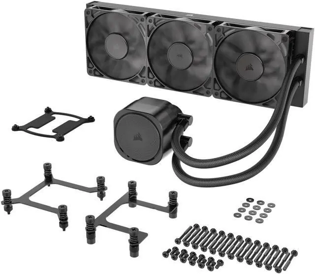 Alt view image 5 of 17 - CORSAIR NAUTILUS 360 RS Liquid CPU Cooler – RS120 Fans – Fits Intel® LGA 1851/1700, AMD®  AM5/AM4 – Simple Daisy-Chain - Direct Motherboard Connection