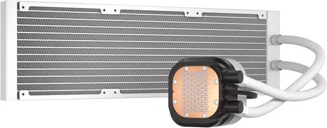 Alt view image 13 of 20 - CORSAIR NAUTILUS 360 RS ARGB Liquid CPU Cooler – White – RS120 ARGB Fans – Fits Intel®  LGA 1851, AMD® AM5/AM4 – Simple Daisy-Chain Connections - Direct Motherboard  Connection