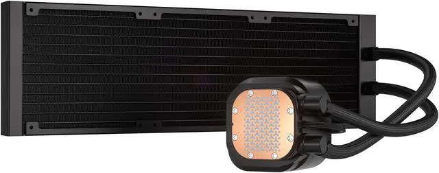 Alt view image 5 of 20 - CORSAIR NAUTILUS 360 RS ARGB Liquid CPU Cooler – RS120 ARGB Fans – Fits Intel® LGA 1851,  AMD® AM5/AM4 – Simple Daisy-Chain Connections - Direct Motherboard Connection