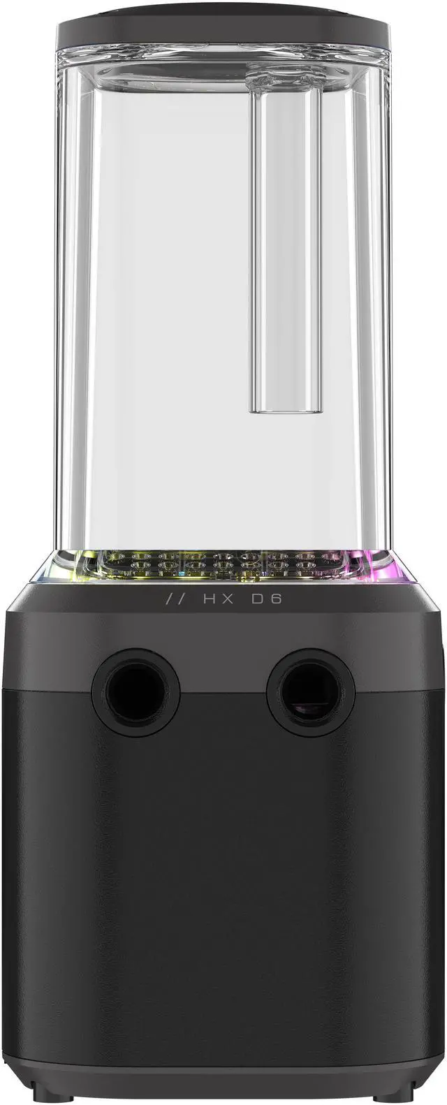 Alt view image 4 of 10 - CORSAIR iCUE LINK XD6 RGB ELITE Pump Reservoir Unit CORSAIR iCUE LINK XD6 RGB ELITE Pump/Reservoir offers high coolant flow, a sleek design, RGB lighting, and streamlined connection to the iCUE LINK