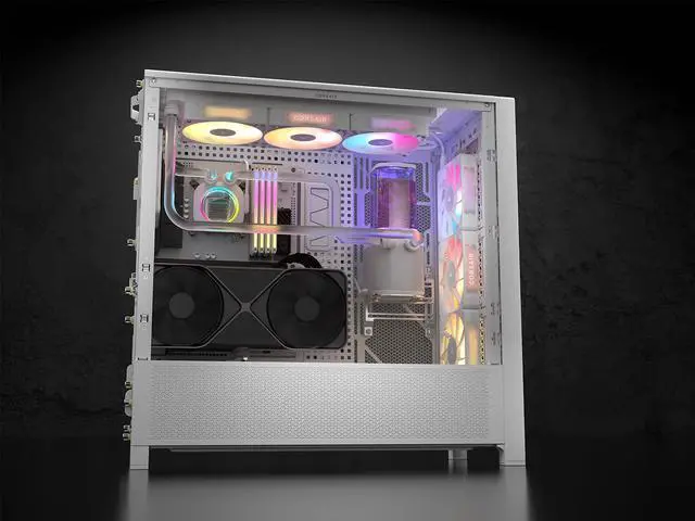 Main image of CORSAIR iCUE LINK XH505i RX 360 RGB Custom Cooling Kit – Custom Cooling Loop – XC7 ELITE CPU Water Block – XD6 ELITE Pump Reservoir – 3x RX120 RGB Fans – XR5 360mm Radiator – iCUE LINK System Hub
