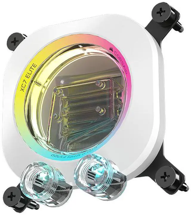 Alt view image 4 of 7 - CORSAIR iCUE LINK XH505i RX 360 RGB Custom Cooling Kit – Custom Cooling Loop – XC7 ELITE CPU Water Block – XD6 ELITE Pump Reservoir – 3x RX120 RGB Fans – XR5 360mm Radiator – iCUE LINK System Hub