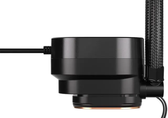 Alt view image 12 of 19 - CORSAIR NAUTILUS 240 RS LCD Liquid CPU Cooler – 2.1" IPS LCD Screen  – RS120 Fans – 240/360mm Radiator – Fits Intel® LGA 1851/1700,  AMD® AM5/AM4 – Simple Daisy-Chain Connections