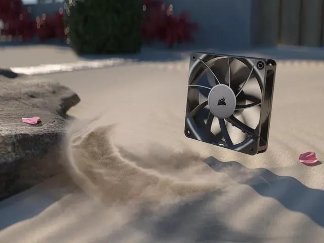 Alt view image 20 of 20 - CORSAIR NAUTILUS 360 RS LCD Liquid CPU Cooler – 2.1" IPS LCD Screen  – RS120 Fans – 360mm Radiator – Fits Intel® LGA 1851/1700, AMD®  AM5/AM4 – Simple Daisy-Chain Connections